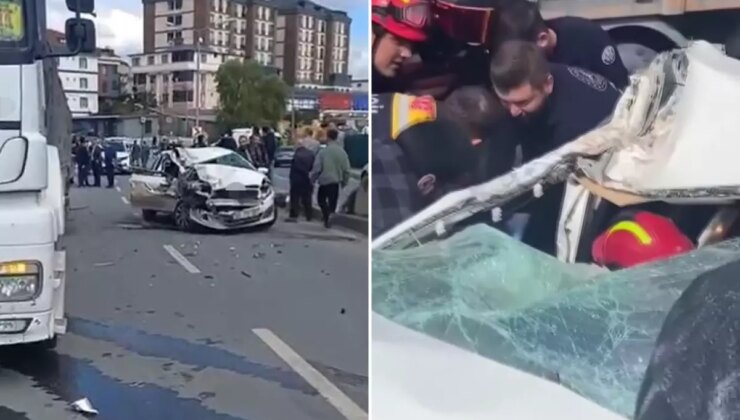 Bir aileyi paramparça eden kaza! Anne hayatını kaybetti, baba ve çocuk yaralı