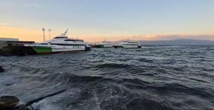 Bursa’da deniz otobüsü seferleri olumsuz hava koşulları nedeniyle iptal edildi