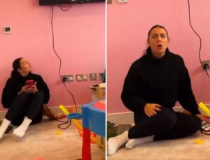 Karısının telefonunu televizyona bağlayan adam, hayatının şokunu yaşadı