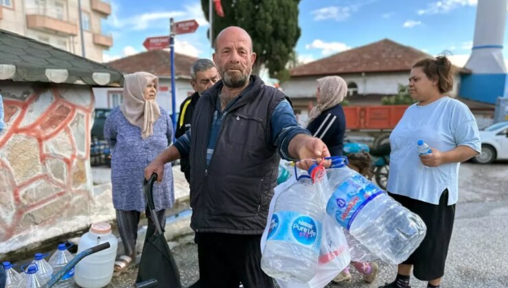 Kentteki su kesintisi vatandaşları isyan ettirdi: Adeta ‘yağmurlu havada size su yok’ dendi