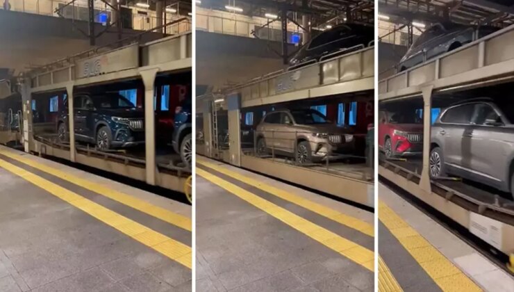 TOGG, Avrupa yolunda! İlk sevkiyat böyle görüntülendi