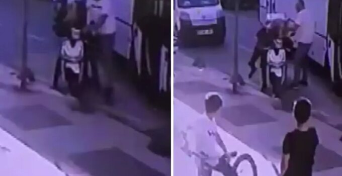 Trafikte dehşet veren kavga! Attığı yumrukların bedeli çok ağır oldu